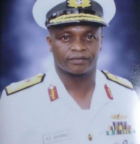 PROFILE OF THE NEWLY APPOINTED CHIEF OF  NAVAL STAFF , REAR ADMIRAL AZ GAMBO.