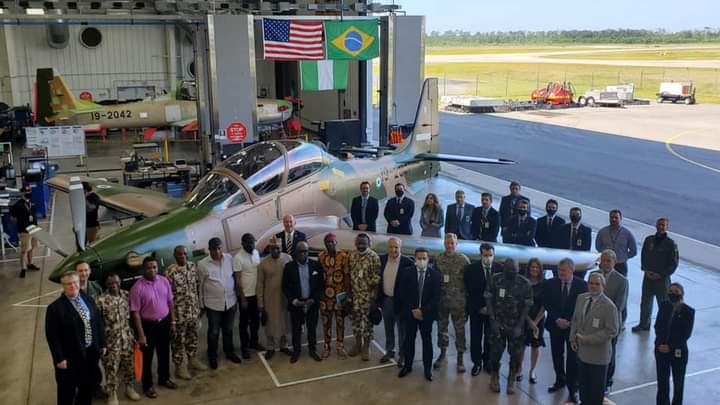 NASS TEAM IN USA TO ASSESS PROGRESS OF WORK ON NAF A-29 SUPER TUCANO AIRCRAFT.