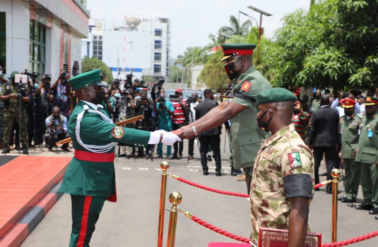 GENERAL FARUK YAHAYA ASSUMES COMMAND AS 22ND CHIEF OF ARMY STAFF