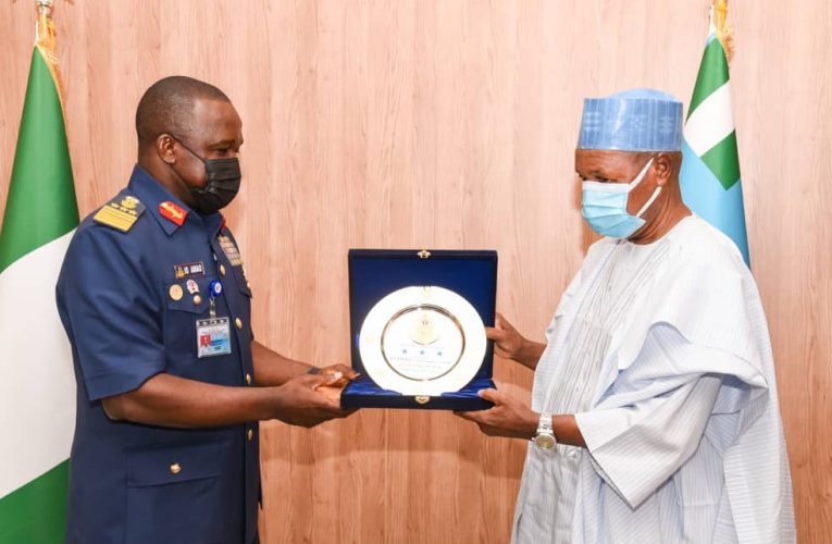 Banditry:Gov. Aminu Masari Visit CAS, Commends NAF’S Responsiveness In Tackling Insecurity