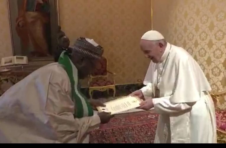 Nigeria And Holy See On New Diplomatic Vista As Adikwu Get Accredited.
