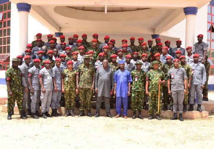 NIGERIAN ARMY SCHOOL OF MILITARY POLICE BASSAWA BARRACKS ZARIA HOLDS A COMBINED LECTURE ON INVESTIGATION PACKAGES FOR STUDENTS TO MEET UP WITH CONTEMPORARY CHALLENGES IN MODERN INVESTIGATIONS AND POLICING IN THE 21ST CENTURY.
