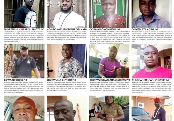 ISU-ANIOCHA KILLINGS: POLICE DECLARES 12 WANTED FOR CONSPIRACY, MURDER, ARMED ROBBERY, UNLAWFUL POSSESSION OF FIREARMS, MALICIOUS DAMAGE.