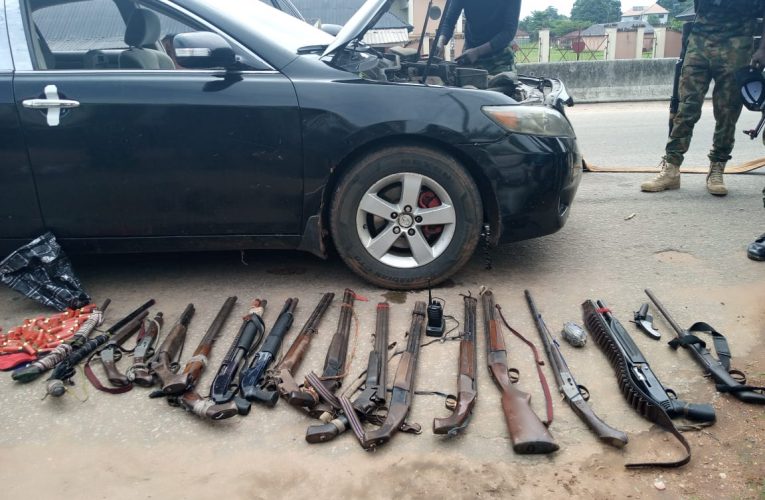 TROOPS CLEAR IPOB/ESN ENCLAVE, CAPTURE CACHE OF ARMS, AMMUNITION IN IMO.