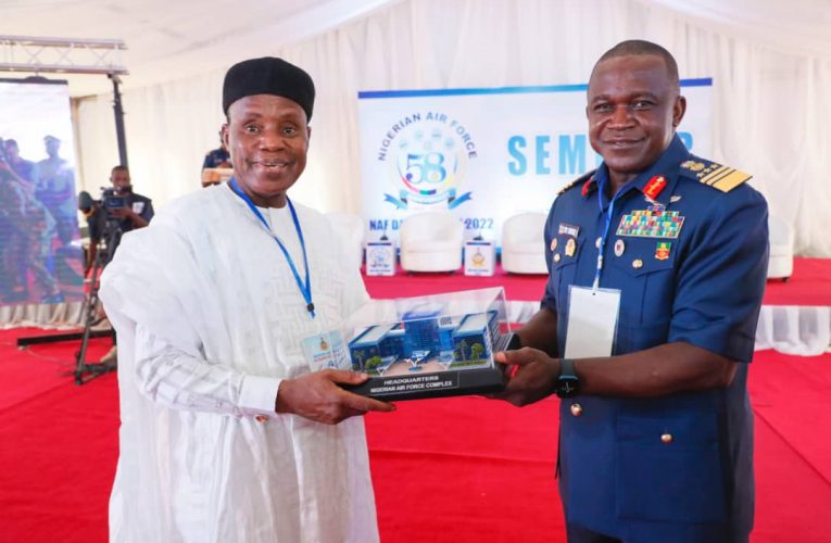 NAF @ 58 ANNIVERSARY: MINISTER OF DEFENCE SAYS IMPROVED SYNERGY HAS ENHANCED OPERATIONS.