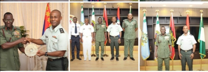 LIBERIAN MILITARY CHIEF EULOGIZES NIGERIAN ARMED FORCES FOR RESTORATION OF PEACE IN LIBERIA, SEEKS MORE SUPPORT AND COLLABORATION.