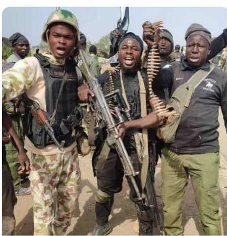 Troops Of Operation Hadarin Daji Neutralized Bandits Recovered Arms And Ammunitions In Zamfara State.