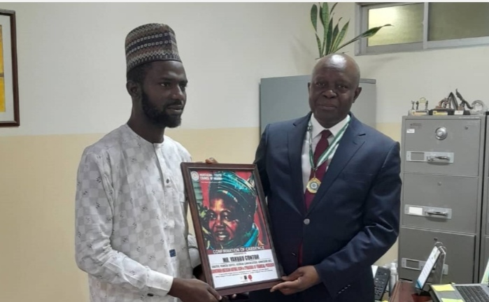 Gontor Of NCC Honoured By Northern Youth Organisation.