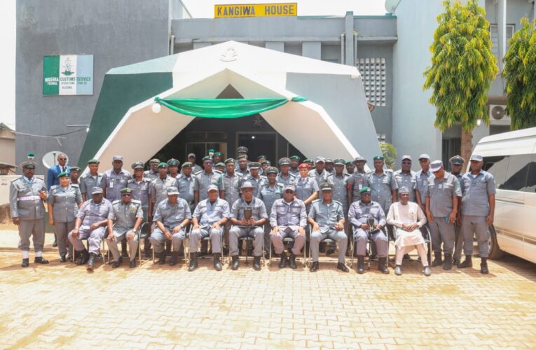 Customs Boss Visits FOU Zone ‘B’, Charges Officers To Double Efforts In Suppressing Smuggling.