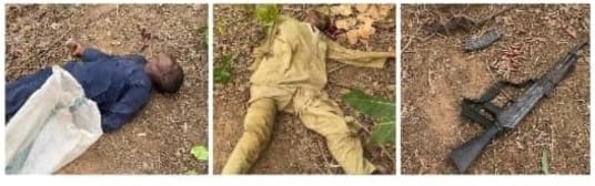 Nigerian Army Troops Ambush Terrorists On Transit To Cause Havoc In Kaduna, Neutralize 2, Recover Arms.