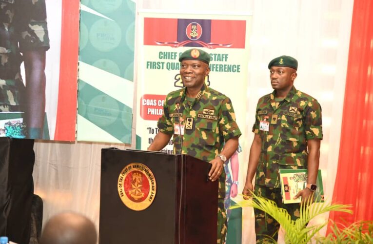 COAS DIRECTS PRINCIPAL STAFF OFFICERS, FIELD COMMANDERS TO RE STRATEGIZE TOWARDS GUARANTEEING A MORE SECURED NIGERIA.